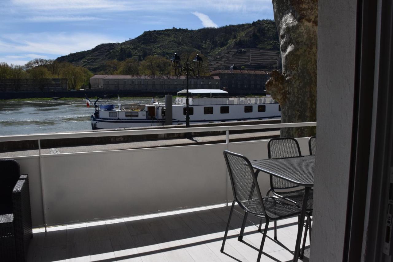 La Batie - Terrasse Avec Vue Imprenable Sur Le Rhone, 3 Chambres, 3 Salles De Bain Tain-lʼHermitage Exterior foto