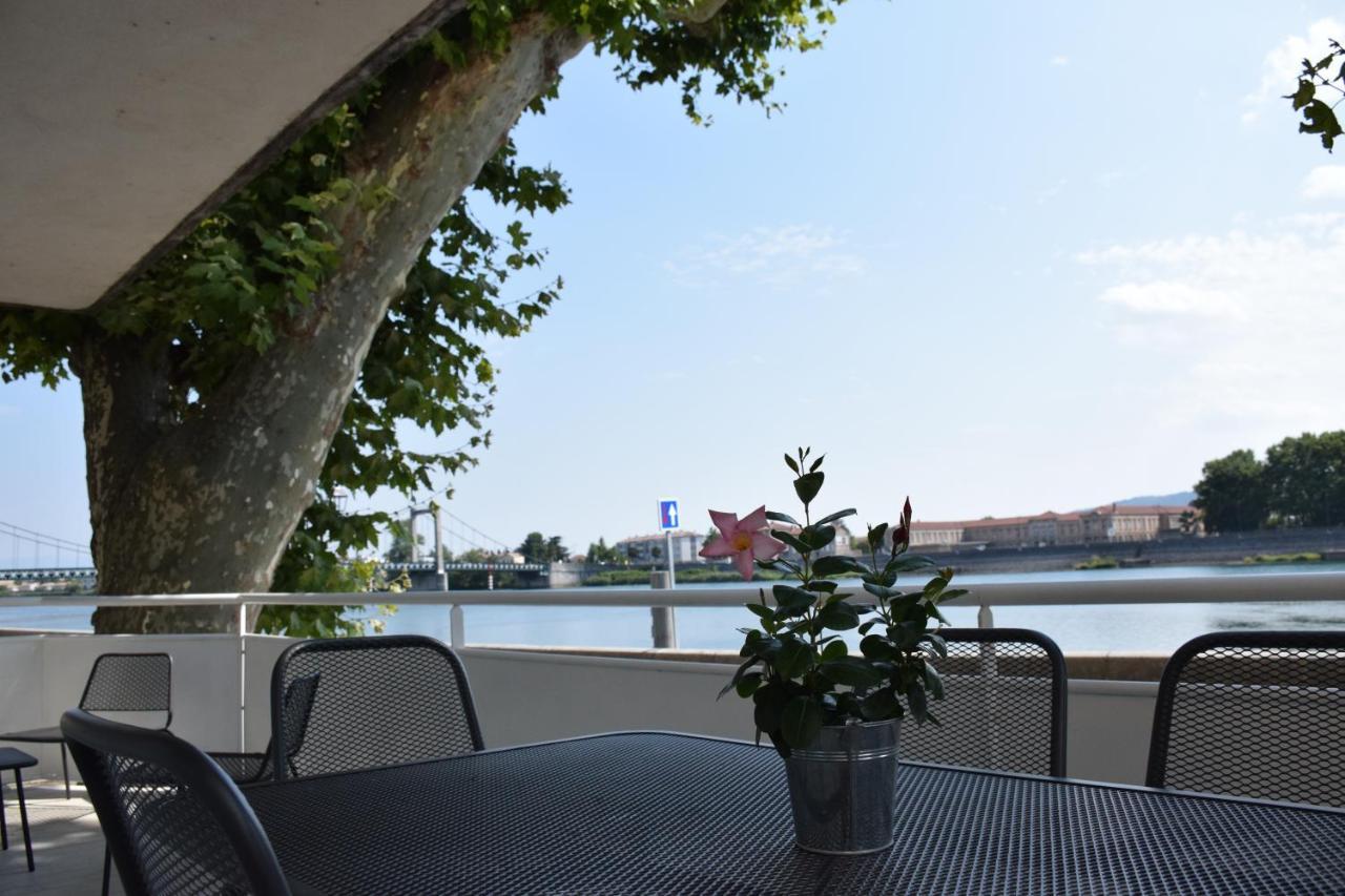 La Batie - Terrasse Avec Vue Imprenable Sur Le Rhone, 3 Chambres, 3 Salles De Bain Tain-lʼHermitage Exterior foto